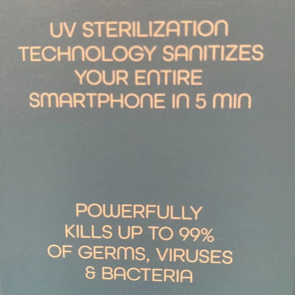 NWT Aduro UV Smartphone Sanitizer Box